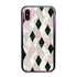 Guard Dog Pink Hybrid Cases for iPhone X / XS , Black and Pink Argyle, Black/Pink Silicone
