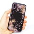 Guard Dog Pink Hybrid Cases for iPhone X / XS , Pink Spring Blossoms, Black/Pink Silicone
