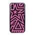 Guard Dog Pink Hybrid Cases for iPhone X / XS , Pink Glitz and Glam, Black/Pink Silicone
