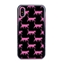 Guard Dog Pink Hybrid Cases for iPhone X / XS , Pink Catitude, Black/Pink Silicone
