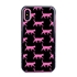 Guard Dog Pink Hybrid Cases for iPhone X / XS , Pink Catitude, Black/Pink Silicone

