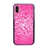 Guard Dog Pink Hybrid Cases for iPhone X / XS , Pink Butterfly, Black/Pink Silicone
