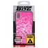 Guard Dog Pink Hybrid Cases for iPhone X / XS , Pink Butterfly, Black/Pink Silicone
