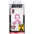 Guard Dog Pink Hybrid Cases for iPhone X / XS , Pink Courage Breast Cancer Ribbon, White/Pink Silicone
