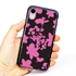 Guard Dog Pink Hybrid Cases for iPhone XR , Pink Floral Silhouette, Black/Pink Silicone
