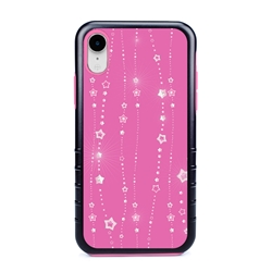 
Guard Dog Pink Hybrid Cases for iPhone XR , Starstruck Pink, Black/Pink Silicone