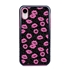 Guard Dog Pink Hybrid Cases for iPhone XR , Pink Lipstick, Black/Pink Silicone
