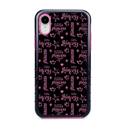 
Guard Dog Pink Hybrid Cases for iPhone XR , Pink Princess, Black/Pink Silicone