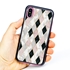 Guard Dog Pink Hybrid Cases for iPhone XS Max , Black and Pink Argyle, Black/Pink Silicone
