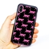 Guard Dog Pink Hybrid Cases for iPhone XS Max , Pink Catitude, Black/Pink Silicone
