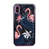 Guard Dog Pink Hybrid Cases for iPhone XS Max , Tropical Pink Flamingo, Black/Pink Silicone
