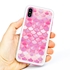 Guard Dog Pink Hybrid Cases for iPhone XS Max , Pink Mermaid Scales, White/Pink Silicone
