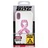 Guard Dog Pink Hybrid Cases for iPhone XS Max , Pink Courage Breast Cancer Ribbon, White/Pink Silicone

