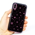 Guard Dog Pink Hybrid Cases for iPhone XS Max , Pink Stars, Black/Pink Silicone
