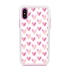 Guard Dog Pink Hybrid Cases for iPhone XS Max , Pink Sweet Hearts, White/Pink Silicone
