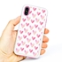 Guard Dog Pink Hybrid Cases for iPhone XS Max , Pink Sweet Hearts, White/Pink Silicone
