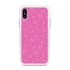 Guard Dog Pink Hybrid Cases for iPhone XS Max , Pretty in Pink Kitties, White/Pink Silicone
