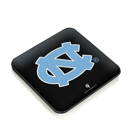 North Carolina Tar Heels QuikCharge Wireless Charger - Qi Certified
