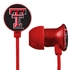 Texas Tech Red Raiders Scorch Earbuds + Mic with BudBag
