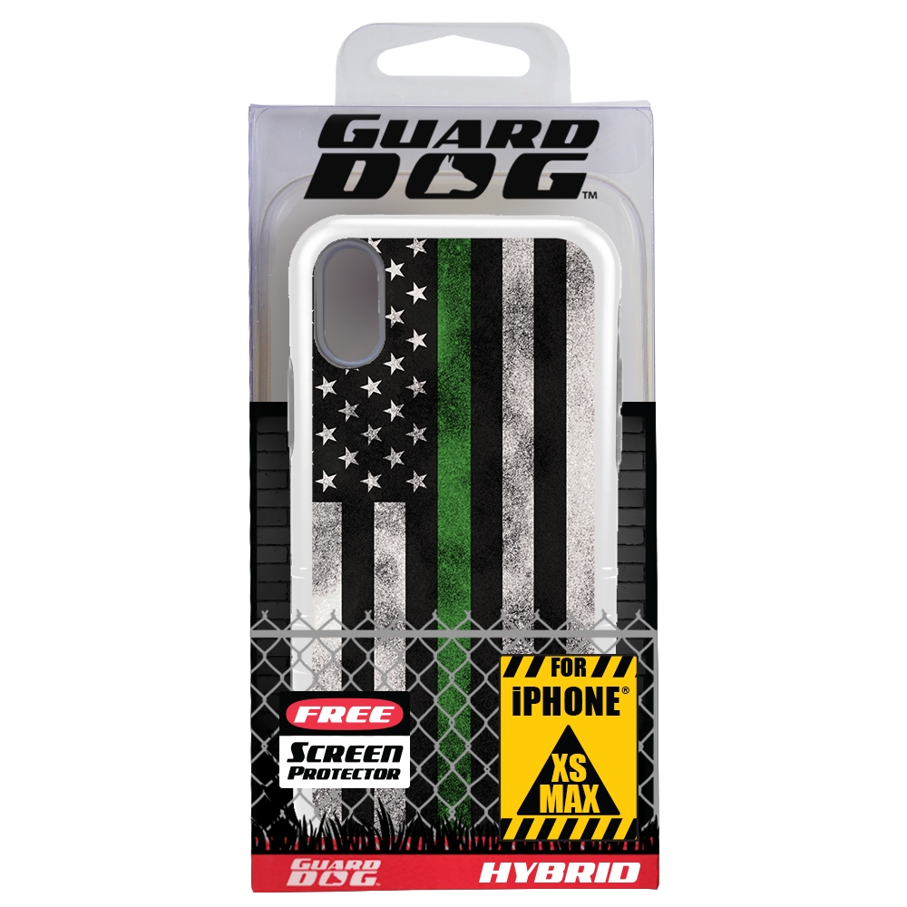 Guard Dog Legend Thin Green Line Cases For Iphone Xs Max With