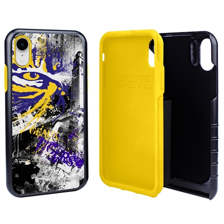 LSU Tigers PD Spirit Hybrid Case for iPhone XR 
