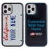 Personalized License Plate Case for iPhone 12 / 12 Pro – California
