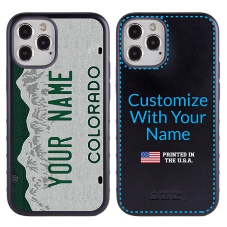 Personalized License Plate Case for iPhone 12 / 12 Pro – Colorado
