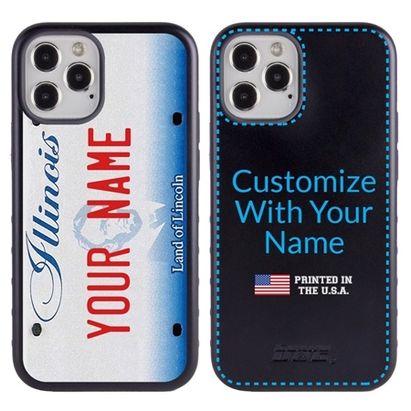 Personalized License Plate Case for iPhone 12 / 12 Pro – Illinois
