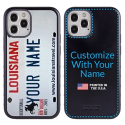 
Personalized License Plate Case for iPhone 12 / 12 Pro – Hybrid Louisiana