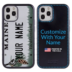 
Personalized License Plate Case for iPhone 12 / 12 Pro – Maine