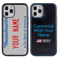 
Personalized License Plate Case for iPhone 12 / 12 Pro – Massachusetts