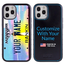 
Personalized License Plate Case for iPhone 12 / 12 Pro – Mississippi