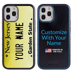
Personalized License Plate Case for iPhone 12 / 12 Pro – New Jersey