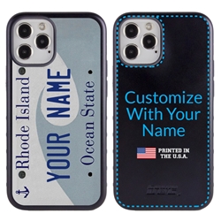 
Personalized License Plate Case for iPhone 12 / 12 Pro – Rhode Island