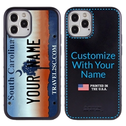 
Personalized License Plate Case for iPhone 12 / 12 Pro – Hybrid South Carolina