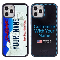 
Personalized License Plate Case for iPhone 12 / 12 Pro – Hybrid South Dakota