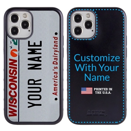 Personalized License Plate Case for iPhone 12 / 12 Pro – Wisconsin
