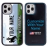 Personalized License Plate Case for iPhone 12 / 12 Pro – Hybrid Wyoming
