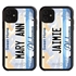 Personalized License Plate Case for iPhone 11 – Hybrid Alabama
