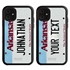 Personalized License Plate Case for iPhone 11 – Hybrid Arkansas
