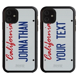 
Personalized License Plate Case for iPhone 11 – California