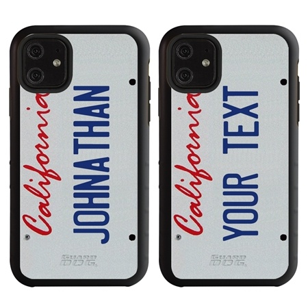 Personalized License Plate Case for iPhone 11 – California
