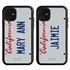 Personalized License Plate Case for iPhone 11 – California
