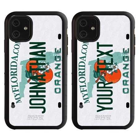 Personalized License Plate Case for iPhone 11 – Hybrid Florida
