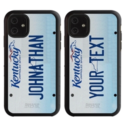 
Personalized License Plate Case for iPhone 11 – Hybrid Kentucky