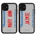 Personalized License Plate Case for iPhone 11 – Hybrid Massachusetts
