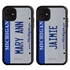 Personalized License Plate Case for iPhone 11 – Hybrid Michigan
