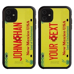 
Personalized License Plate Case for iPhone 11 – Hybrid New Mexico