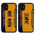 Personalized License Plate Case for iPhone 11 – Hybrid New York
