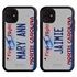 Personalized License Plate Case for iPhone 11 – Hybrid North Carolina
